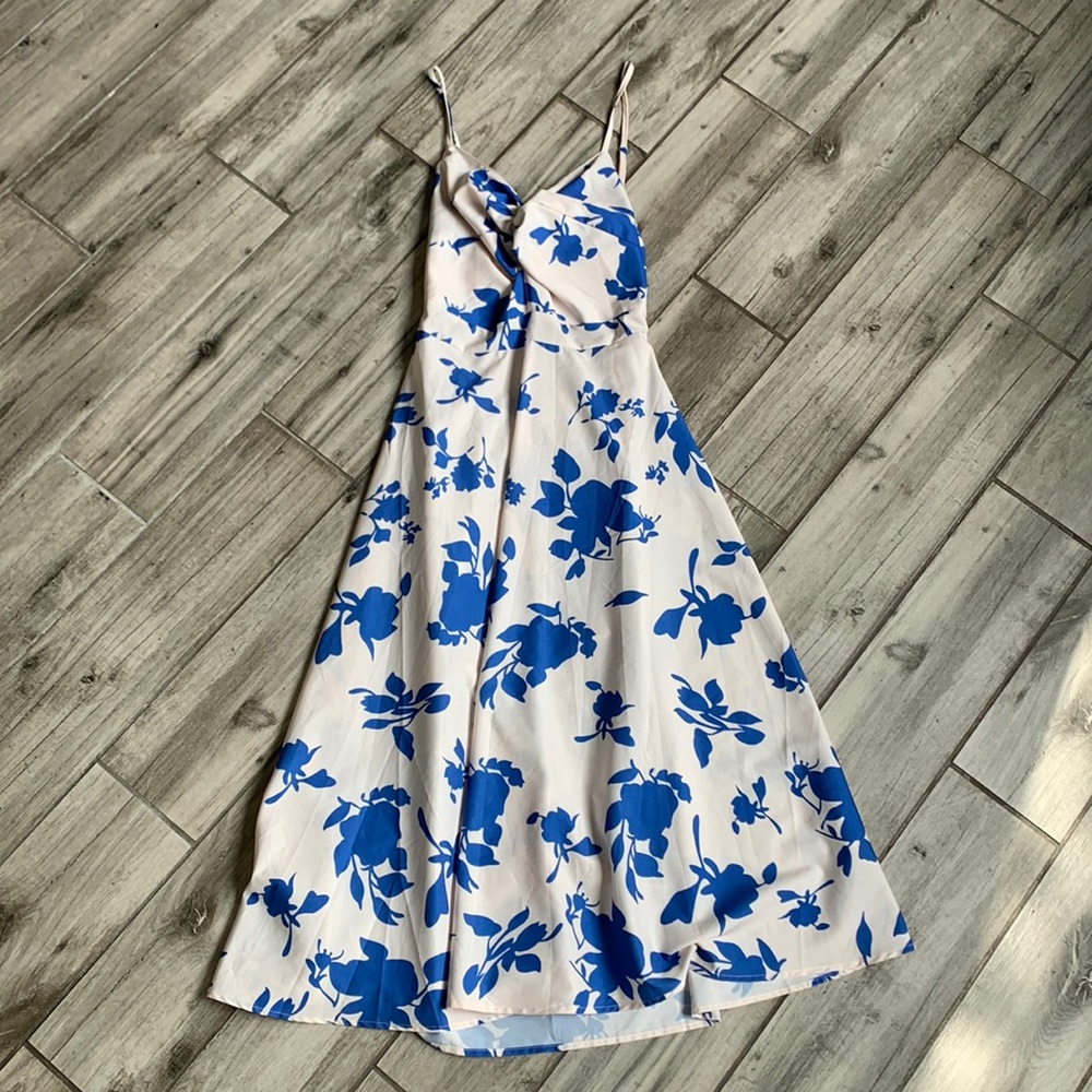 Floral Midi Sun Dress